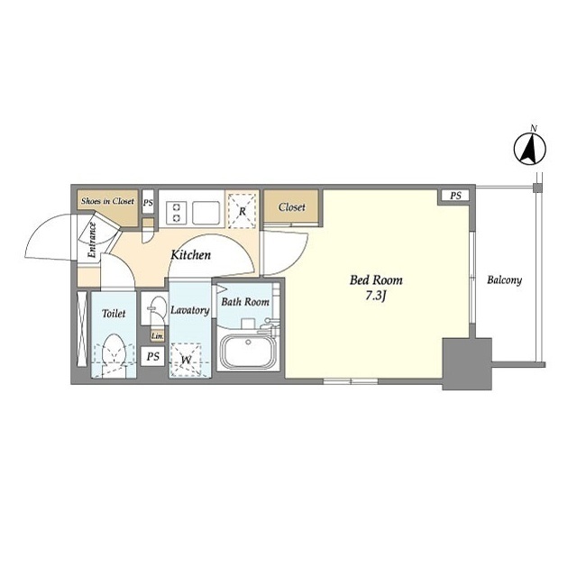 テラス南千住の間取り