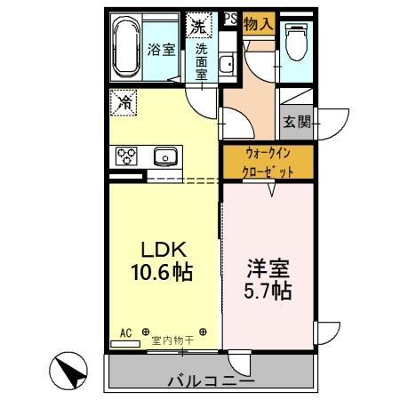 パルテールの間取り
