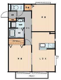 ウィステリア壱番街の間取り