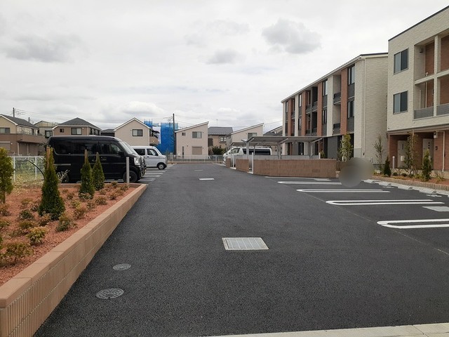 2/8 駐車場