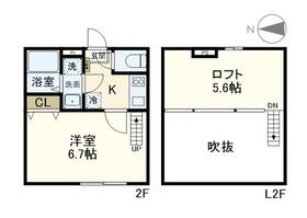 レーヴメゾン横須賀の間取り