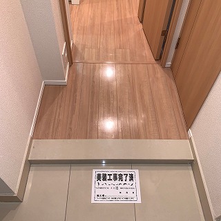 6/16 玄関