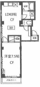 シャトーボワの間取り