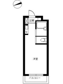 スカイコート西川口第９・202号室の間取り