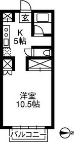 TOYOUKEハイツの間取り