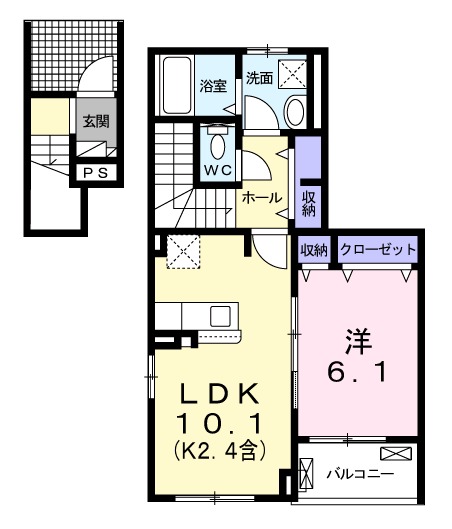 シュトラールの間取り