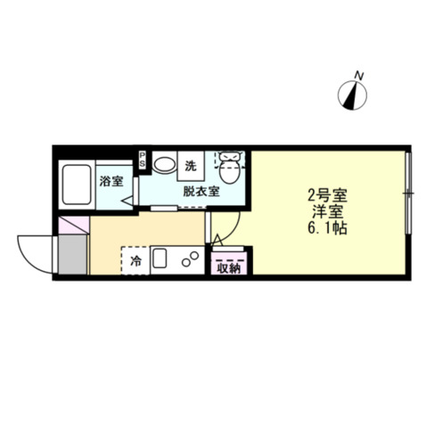 ベイルームY12の間取り