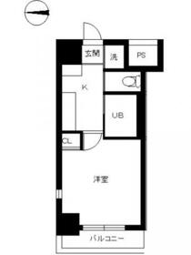 スカイコート大森第5の間取り