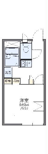 レオパレスグローリーBの間取り