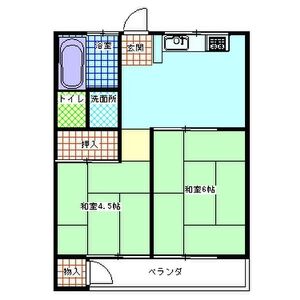 サンアベニュー桂の間取り