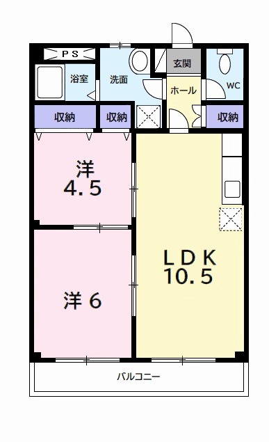 メーアハイトの間取り
