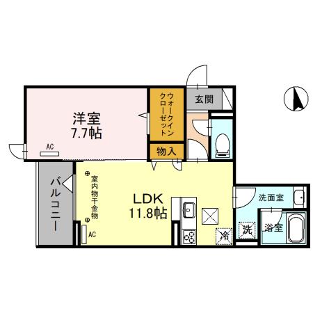 TORISIAS 元今泉の間取り