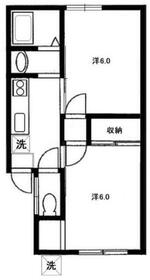 コーポあじさいの間取り