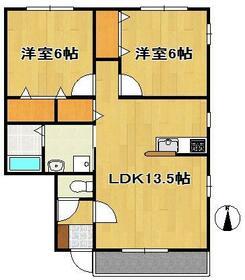 エスポーアメゾンの間取り