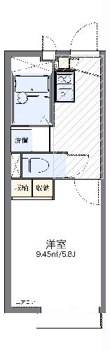 レオパレスコーワ21の間取り
