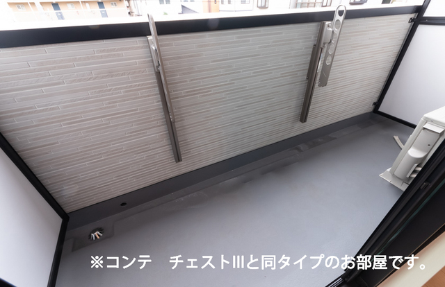 12/24 バルコニー