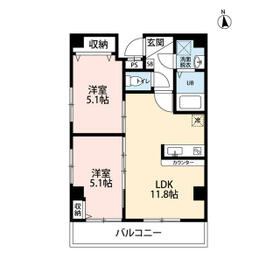 ルル浅草千束の間取り