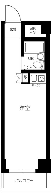 ライオンズマンション横浜西口の間取り