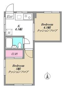 玉川ハイツの間取り