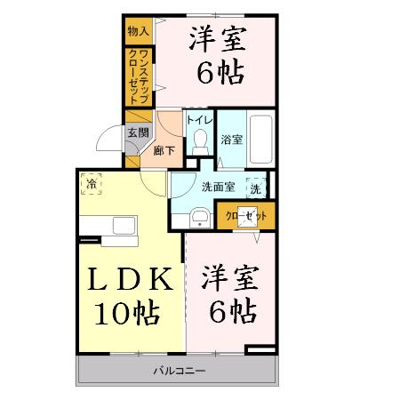 ヘリオス吉川美南 ゼウスの間取り