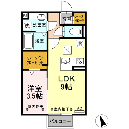 ロータスハウスの間取り