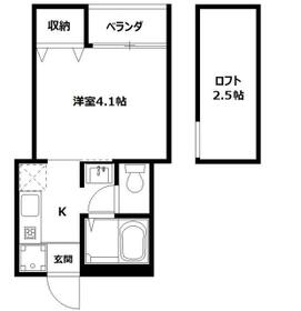 ドルフィン天王町の間取り