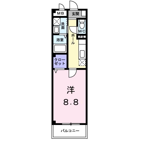 ヴィラ ヴィオラの間取り