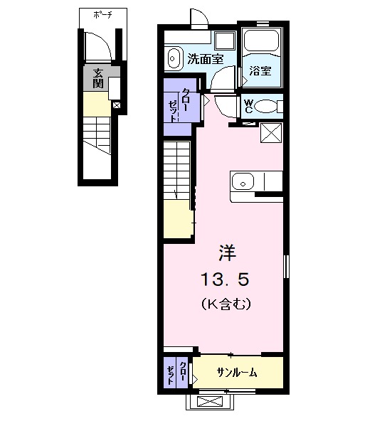 Fiore(フィオーレ)の間取り