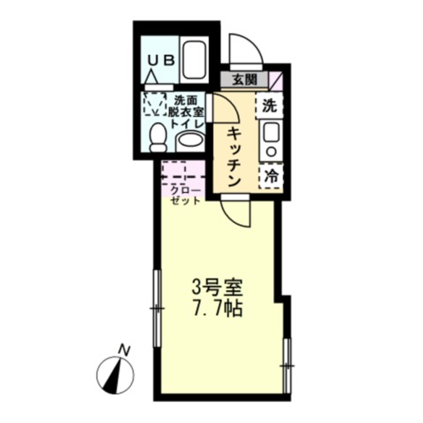 Novello・303号室の間取り