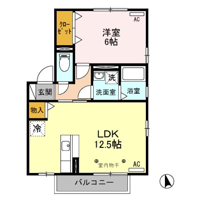 パルフィールドの間取り