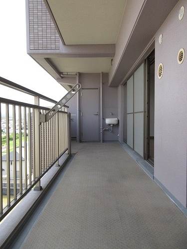 10/11 バルコニー