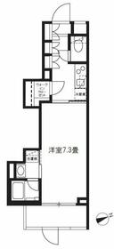 アンベリール墨田Ⅱの間取り