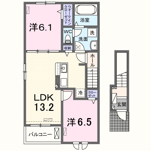 ロイヤルパークの間取り