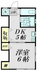 白百合荘(シラユリソウ)の間取り