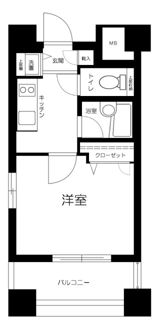 ＯＬＩＯ池尻大橋の間取り