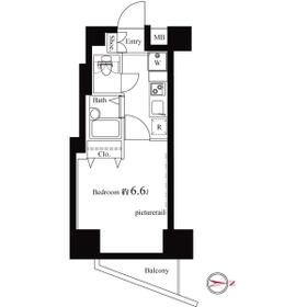 ヴェルト西大島グラーセの間取り