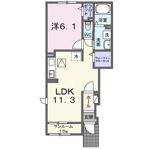 イルミナーレの間取り