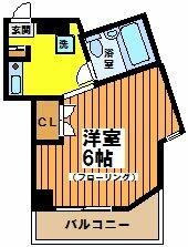 ラ・セリーヌ壱番館の間取り