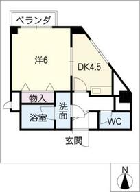 fビル東山の間取り