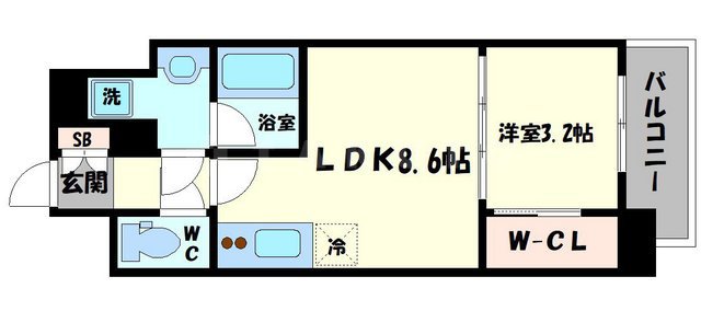 アーバネックス大阪城北の間取り