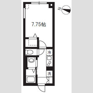 エルファーロ中野新井薬師の間取り