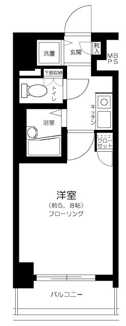 ロイヤルアメニティー池尻大橋の間取り