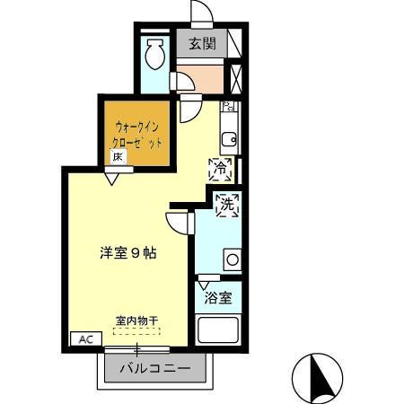 コンフォート高山の間取り