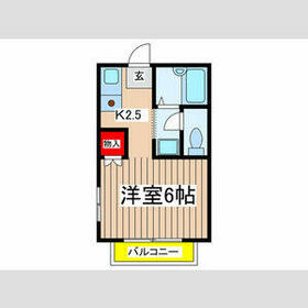 メゾン由利の間取り