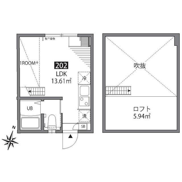 グランエッグス逗子Nの間取り