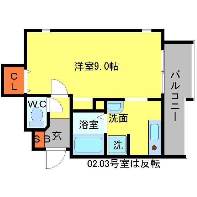 Villa Cielの間取り