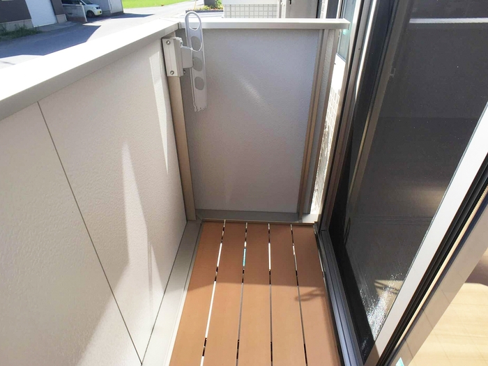 12/30 バルコニー