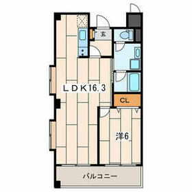 パールハイツ黒川の間取り