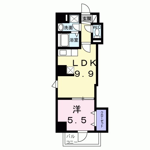 プラムツリー神楽坂の間取り