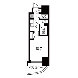フォーリアライズ天王寺ソリオの間取り